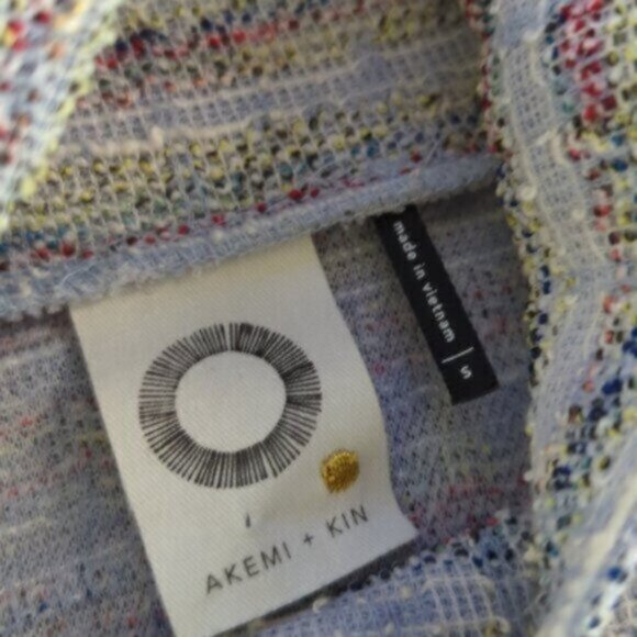 Anthropologie rainbow knit striped high neck sleeveless dress - Picture 6 of 7